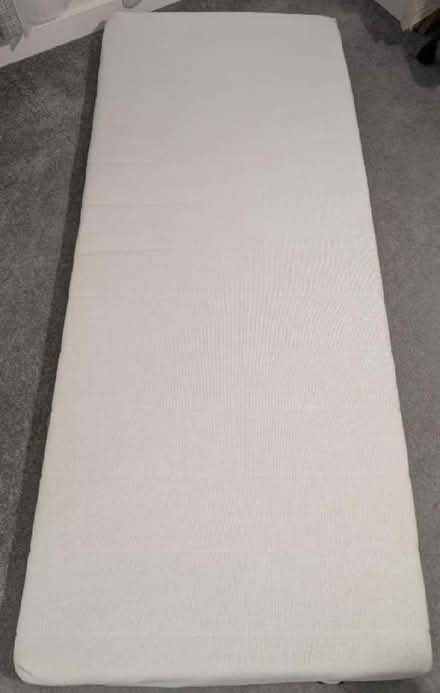 Photo of free IKEA Asvang mattresse & Ludros protector (Queens Park W10) #1