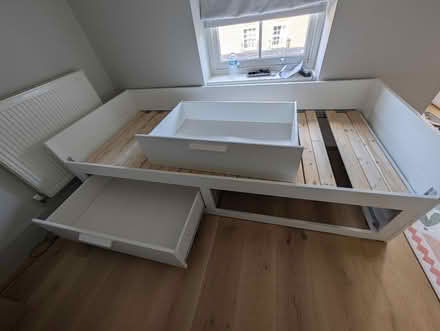Photo of free IKEA Brimnes daybed, expands to double bed (Brentford TW7) #1