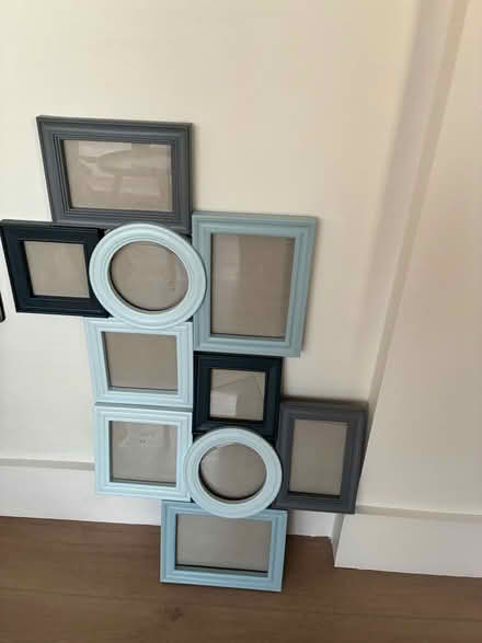 Photo of free Blue & grey picture frames x2 (Deansgrange) #1