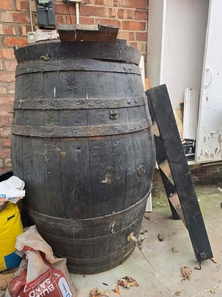 Photo of free Big wooden barrel (Southport PR8) #2
