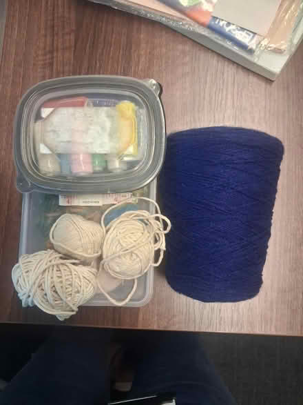 Photo of free Wool, string, elastic (Jenkins Lane IG11) #1