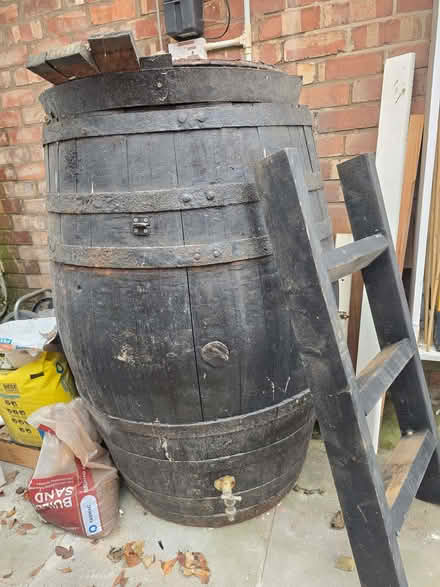 Photo of free Big wooden barrel (Southport PR8) #1