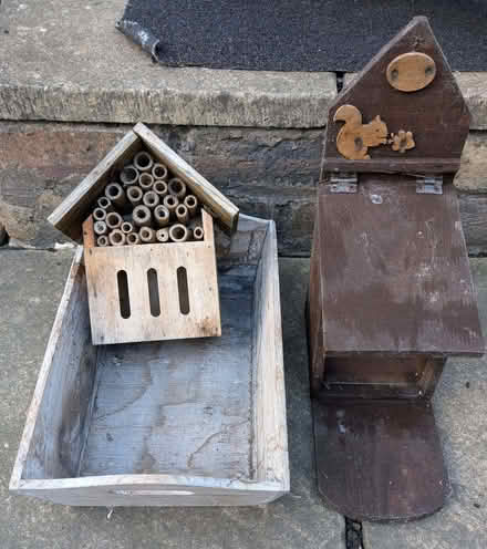 Photo of free Squirrel Feeder Box, Bug House, Wooden Box (Ushaw Moor DH7) #1
