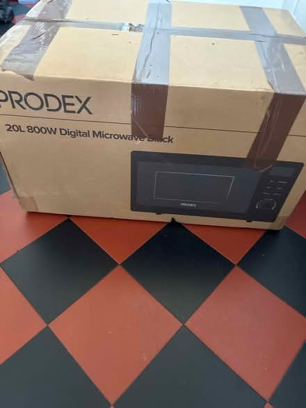 Photo of free Prodex microwave faulty door (Haldens Welwyn) #1