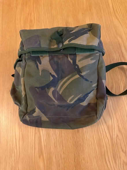 Photo of free Small camouflage bag (gas mask case) (Priestwood RG42) #1