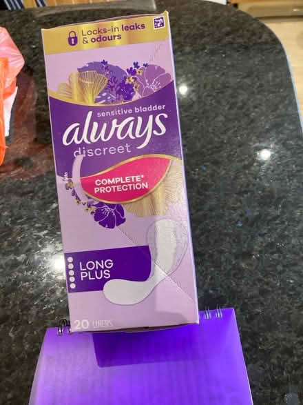 Photo of free Always inco Pads (Bernards Heath AL3) #1