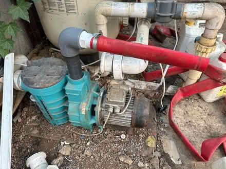 Photo of free Swimming pool pump, valve etc (Hundon CO10) #1