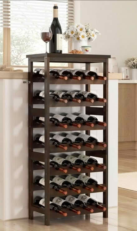 Photo of Wine Rack (made of wood) (Marin) #1