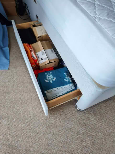 Photo of free Double Divan Bed frame with Drawers (Bedminster BS3) #2