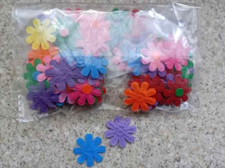 Photo of free Multi - Coloured Felt Petals (wolverhampton (wv10)) #2