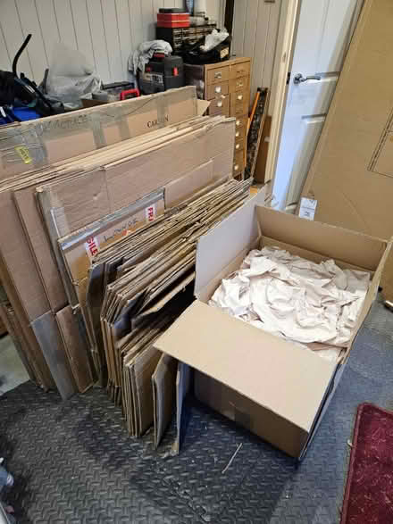 Photo of free Packing boxes and paper (Milford on Sea) #1