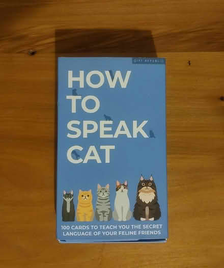 Photo of free How to speak Cat cards (St Helens TN35) #1