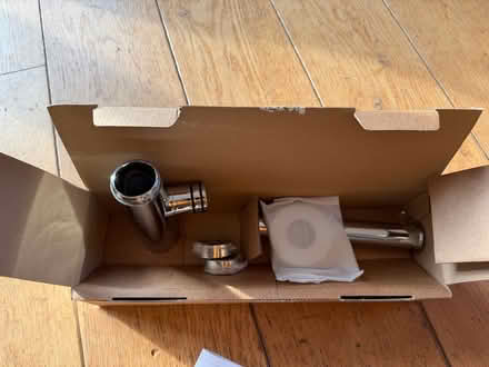 Photo of free Design Chrome Basin Trap (Cumnor OX2) #3
