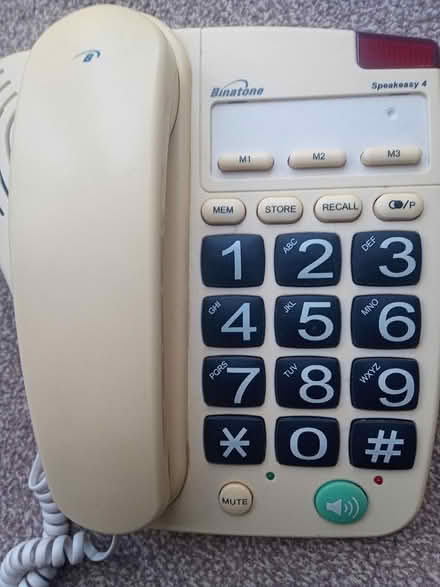 Photo of free Landline phone with big numbers (Lawnswood LS16) #1