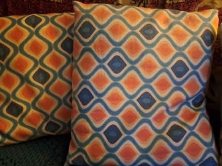 Photo of free Four 15×15" Throw Pillows (Brightwood-Takoma) #4