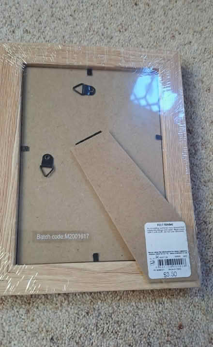 Photo of free 2 x pic frames, approx 8" high (Bramley, Hants RG26) #3