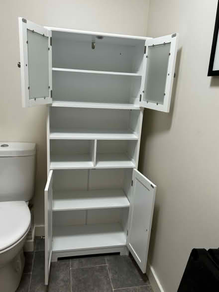 Photo of free Bathroom cupboards (Hailsham BN27) #2
