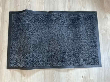 Photo of free Black Rubber Backed Door Mat (Lightwater GU18) #1