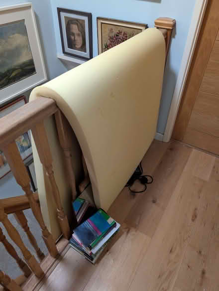 Photo of free 2 inch memory foam topping for single bed (New Marston OX3) #1