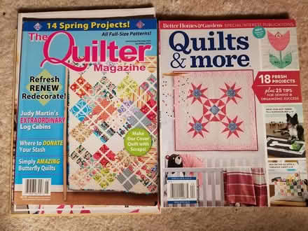 Photo of free Quilting magazines (Centrepointe) #2
