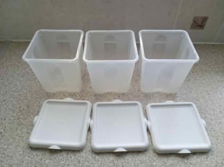 Photo of free Three plastic storage containers (wolverhampton (wv10)) #2
