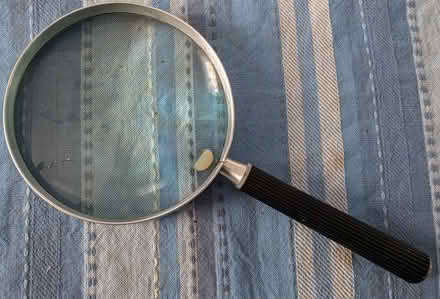 Photo of free 9 inch magnifier (Anna st in Teaneck) #1
