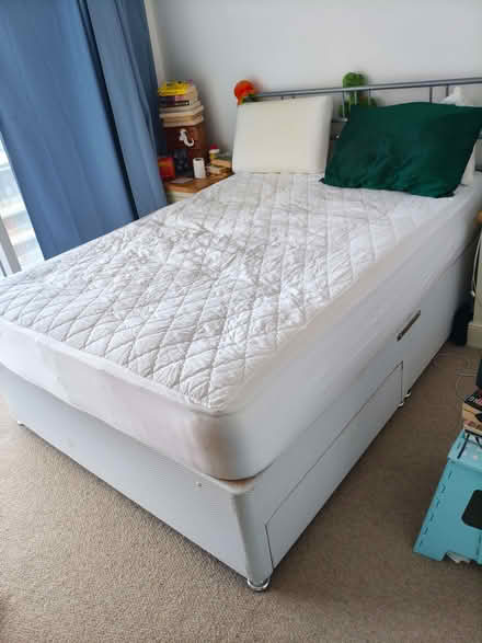 Photo of free Double Divan Bed frame with Drawers (Bedminster BS3) #1