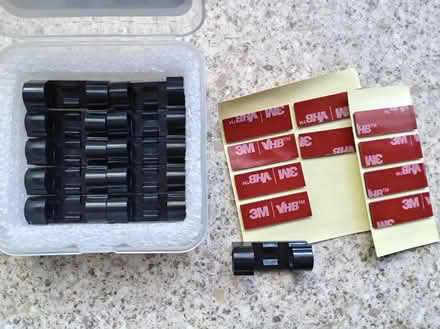 Photo of free BLACK Self Adhesive Cable Clips (wolverhampton (wv10)) #3