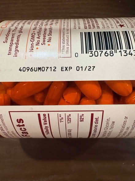 Photo of free 1200 Calcium + 125 D3 X 4 (East Temescal, (off Broadway)) #3