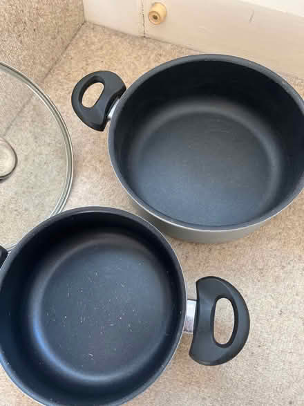 Photo of free Saucepans / Stockpots (Hertford Heath SG13) #2