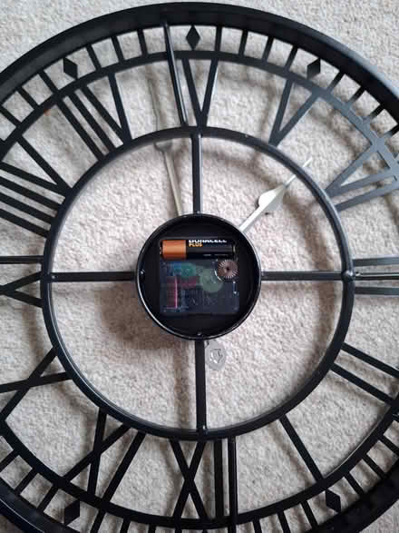 Photo of free Wall clock - pewter colour (Monkseaton NE25) #2