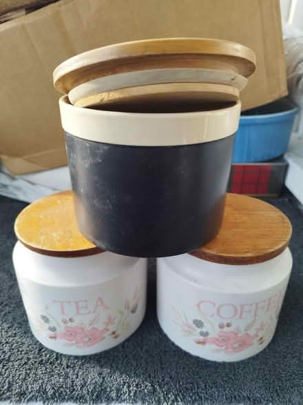 Photo of free Caddies for tea coffee etc (Morden SM4) #1