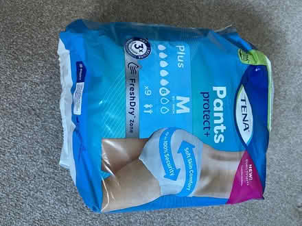 Photo of free 6x white Tena lady pants (Ware) #1