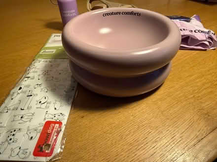 Photo of free Ceramic dog bowl + accessories (Balham / Clapham SW12) #2