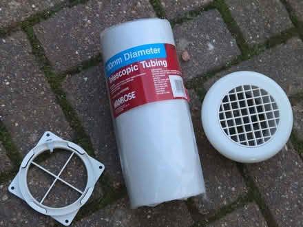 Photo of free 100mm (4 inch) ducting telescopic tubing (Horndean PO8) #1