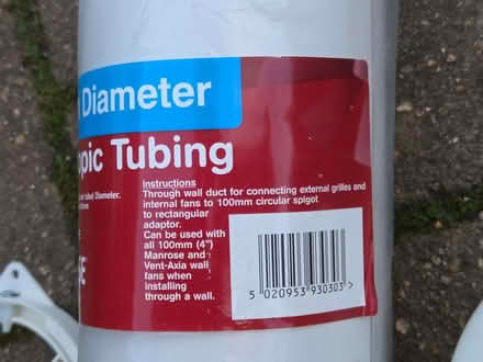 Photo of free 100mm (4 inch) ducting telescopic tubing (Horndean PO8) #3