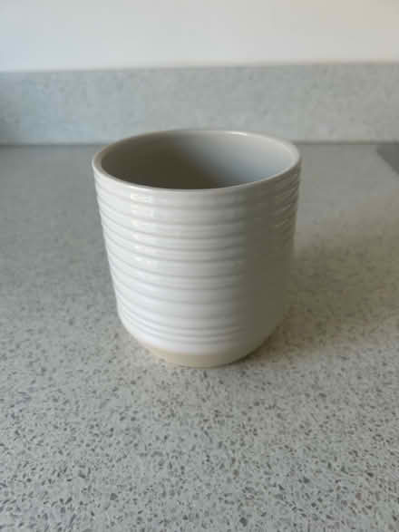 Photo of free Small ceramic flower pot (Technology Drive CV21) #1