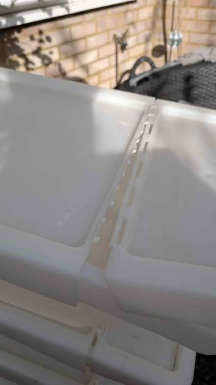 Photo of free 4 large stackable storage boxes with flip lids (The Camp AL4) #4