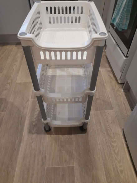 Photo of free Plastic storage trolley (Bocking CM7) #1