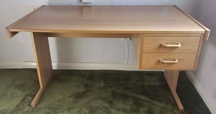 Photo of free Small desk and chair (Fords Farm RG30) #1