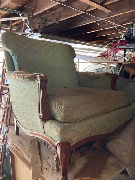Photo of free Antique armchair (Ravenswood) #3