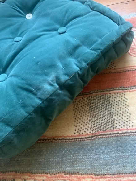 Photo of free 2 squarish floor cushions (Queen's Park BN2) #3