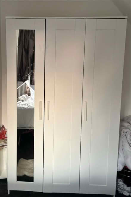 Photo of free Ikea Brimnes wardrobe (Morden CR4) #3