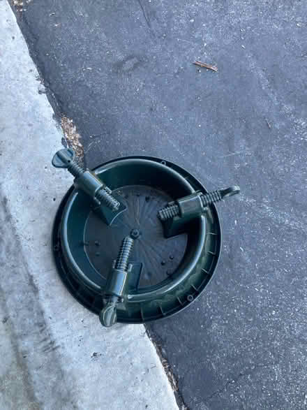 Photo of free Christmas tree stand (Westmont Gardens San Pedro) #1