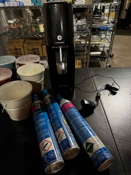 Photo of free Soda Stream and canisters (Bloomingdale) #1