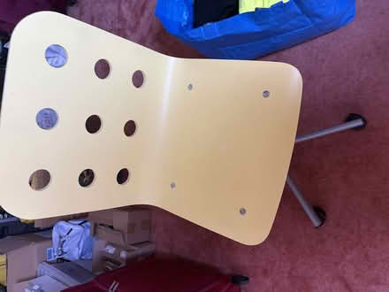 Photo of free Yellow IKEA desk chair, good for teenagers. (Norton DY8) #1