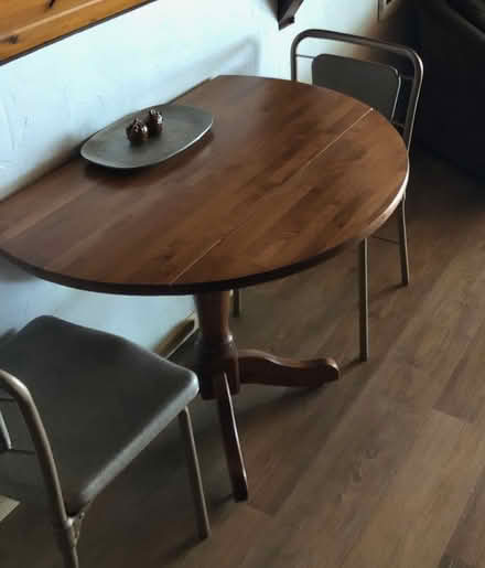 Photo of free Antique Wooden Folding Table (Mountain Shores) #2