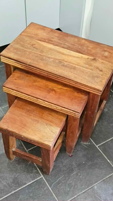 Photo of free Nest of tables (Somercotes, Alfreton DE55) #1