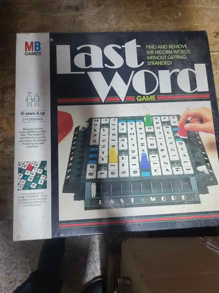 Photo of free Last Word board game (Sainsburys GL52) #1
