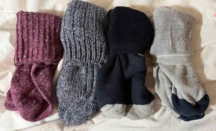 Photo of free 4 pairs of thicker socks (midtwn) #1